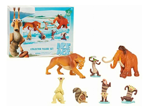 Just Play Juego De 7 Figuras De Coleccionista De Ice Age