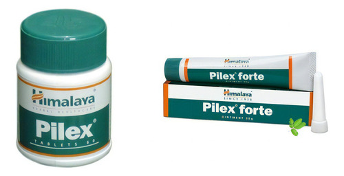  Combo Pilex  Desinflamación De Hemorroides Pomada Y Tabletas