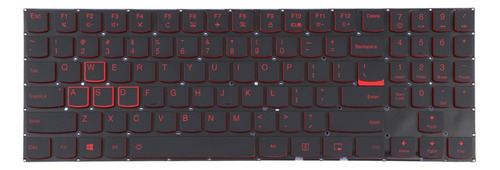 Us Keyboard For Lenovo Y520 Red Word