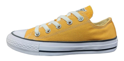 Tenis Zapatillas Converse Clásicos Amarillo Mostaza Caja