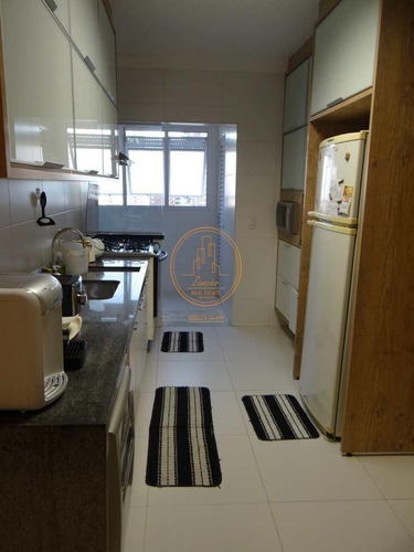 Apartamento Com 3 Dormitório(s) Localizado(a) No Bairro Embaré Em Santos / Santos - 6691
