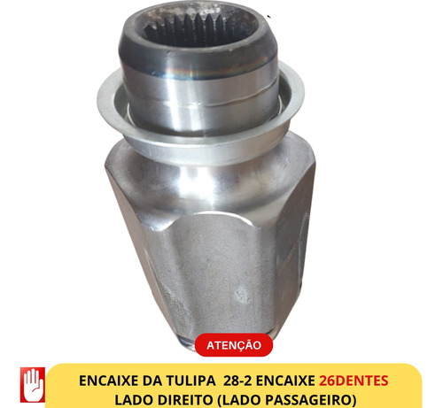 Tulipa E Trizeta Jac J3 1.4 16v 2012 2013 2014 Lado Direito