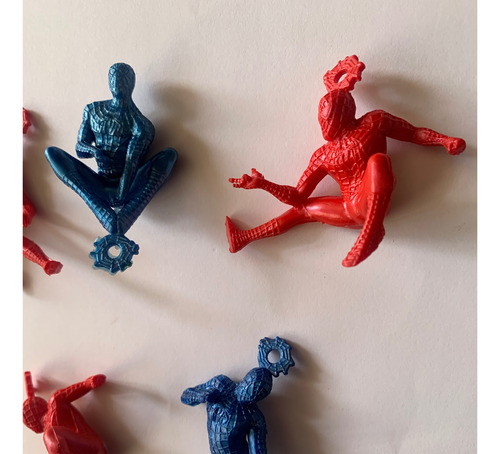 Pack 5 Antiguas Mini Figuras Coleccionables Spiderman (Usado)