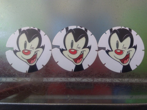 Tazos Brilla Tazos #32, Personajes De Animaniacs, Año 1995. 