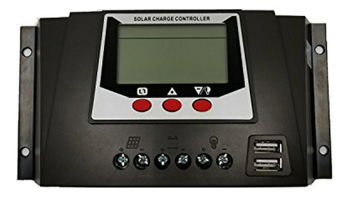 Regulador Solar 40a Con Usb Dual