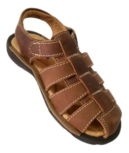 Huaraches de piel para niños sale