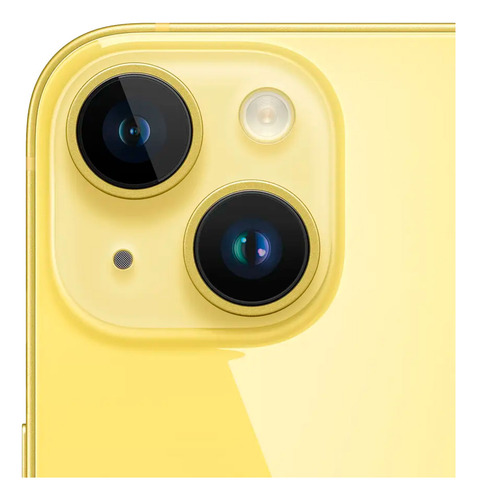 Apple Iphone 14 256gb Amarillo Estética De 9 Batería 80-90% Grado A Esim Celular Reacondicionado Amarillo (Reacondicionado)