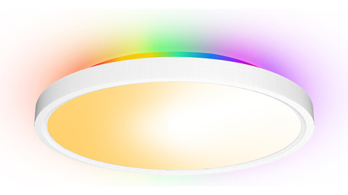 Lámpara De Techo Wifi Panel Light App Color 2700lm