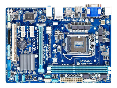 Mother Gigabyte Ga-b75m-hd3 - Funcionando Perfecto (Usado)