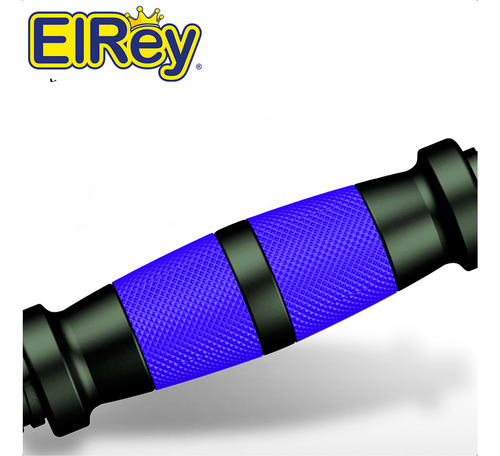 Set 2 Mancuernas + Barra 3en1 + 20kg Disco Pesa Pvc - El Rey