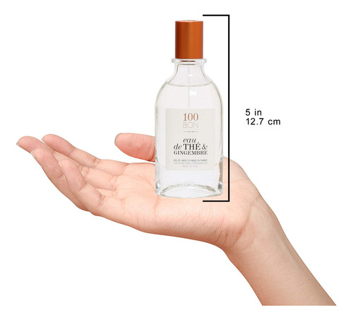 Fragancia 100bon Eau De The & Gingembre, Té Y Jengibre, 1 Li