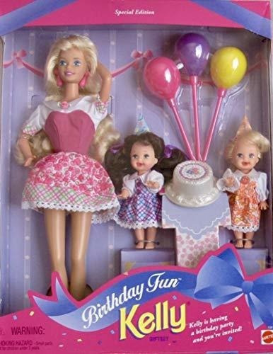 Barbie Birthday Fun Kelly Giftset Edicion Especial W Barbie,