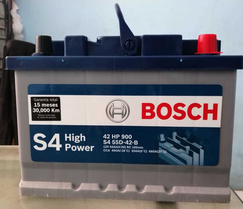 Imagen 1 de 1 de Baterías Bosch S4 42 Hp (high Power)