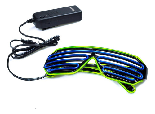 Lentes Led Para Cotillón Gafas Con Luz A Pila Mod2