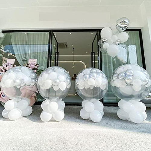 A Máquina De Relleno De Globos De Bricolaje Globos Dentro