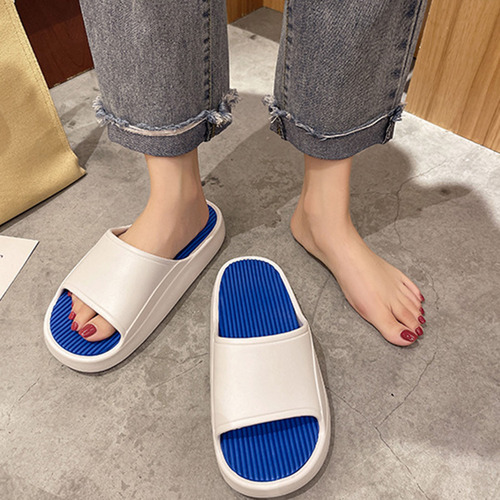 Zapatillas De Playa De Verano Con Fondo Grueso Para Pareja Y