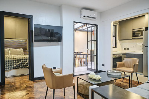 Departamento 2 Ambientes Reciclado Impecable Luminoso Apto Profesional En Recoleta