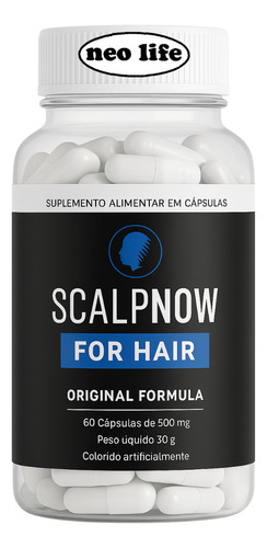 2x Scalpnow For Hair 120 Caps Original - Fórmula Scalpnow
