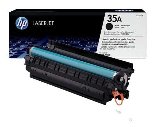 Toner Hp Cb435a Original + Resma De Papel