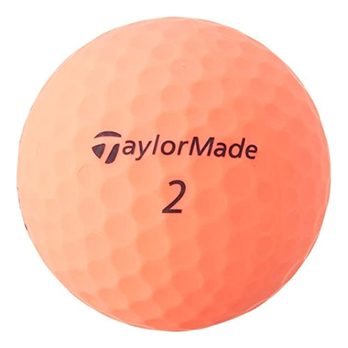 Taylormade Kalea Golf Balls, Peach (una Docena), Grande