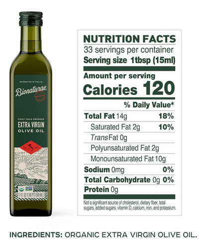 Aceite De Oliva Virgen Extra Bionaturae - Aceite De Oliva Or