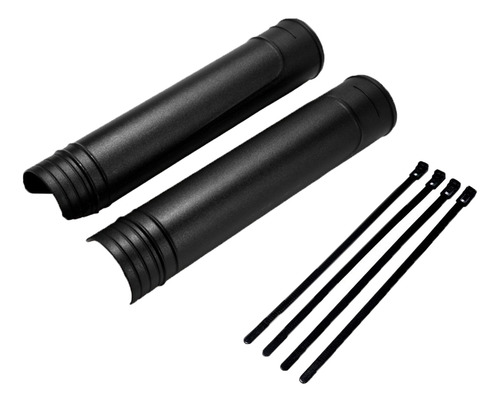 Cubierta Protectora Protector De Horquillas Delanteras Negro