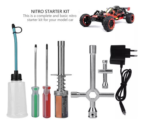 . Kit Inicial Glow Plug Ignitor Com Kit De Carregador Rc