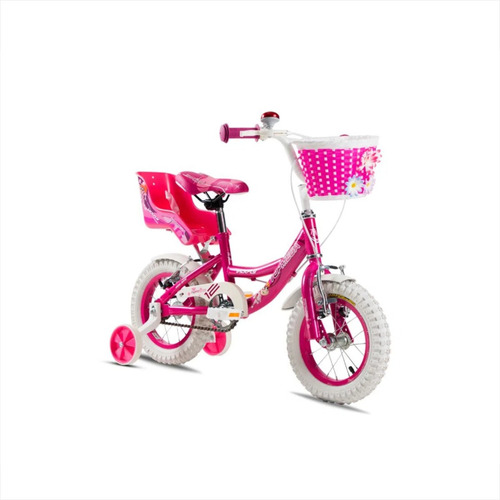 Bicicleta Topmega Vickfly Rodado 12 Para Niña Nena O1 Prem
