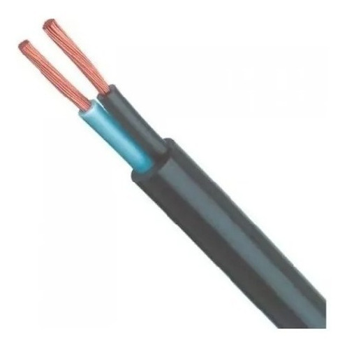 Fio Cabo Pp 2x 1,5 Mm Rolo 10 Metros Extensão Caixa De Som Cobertura Preto