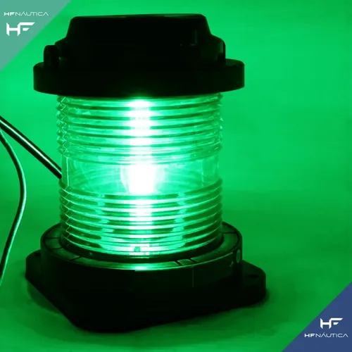Luminária De Navegação 12m 50m Cxh6-21p Verde 360º | MercadoLivre