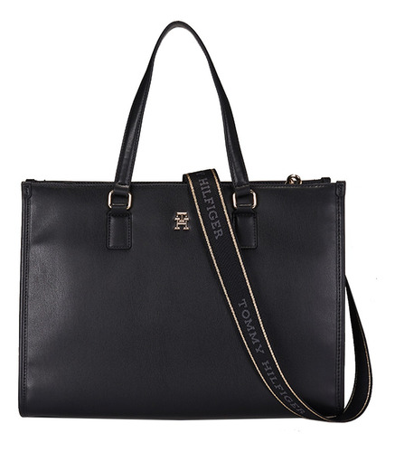 Bolso Tote Tommy Hilfiger Para Mujer Aw0aw15978