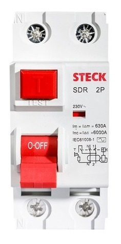 Dispositivo Dr Bipolar 4 Polos 40a 30ma Steck