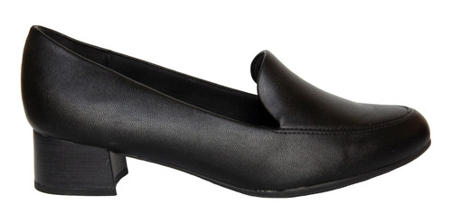 Imagem 3 de 5 de Sapato Scarpin Piccadilly 140105 Salto Grosso Feminino
