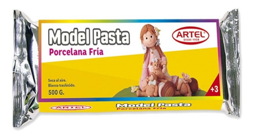 Porcelana Fria Modelpasta 500g Artel