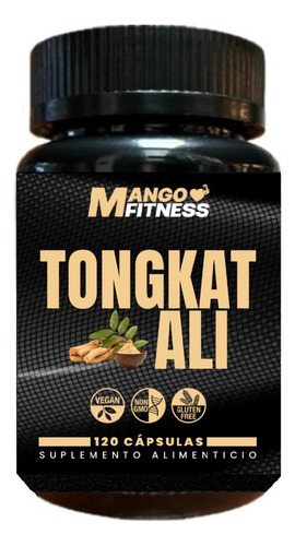Tongkat Ali + Maca Peruana + Ginseng 120 Cápsulas (1500mg)