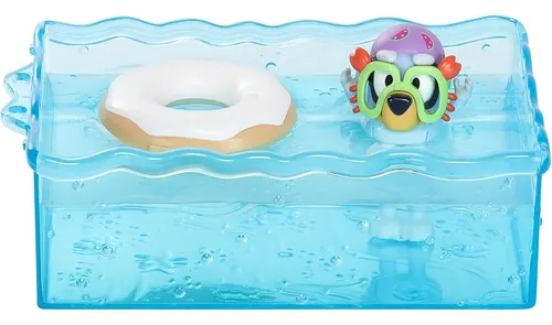 Juego Cabaña De Playa Bluey Con 10 Piezas Y Figura Exclusiva