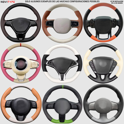 Funda Volante Audi A3 A4 A5 A6 A8 Q5 Q7 2004-2012 Piel Real