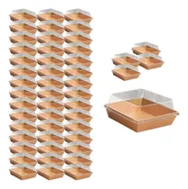 Comprar Cajas De Comida Con Tapa Transparente, Caja De Embalaje