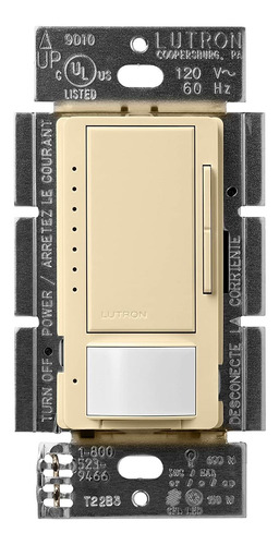 Lutron Maestro Regulador De Intensidad Led Con Sensor De Mov