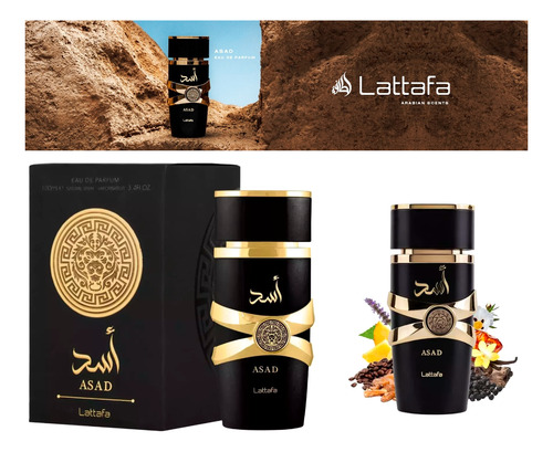 Perfume Lattafa Asad Masculino 100 Ml Ultimo!