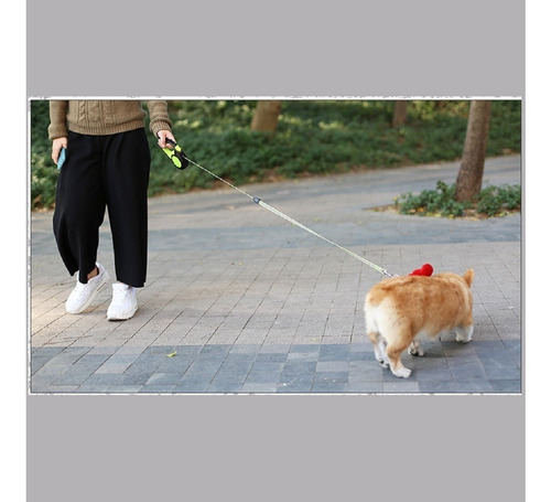 Coleira Corda Retratil Cachorro Automatica Grande Passear