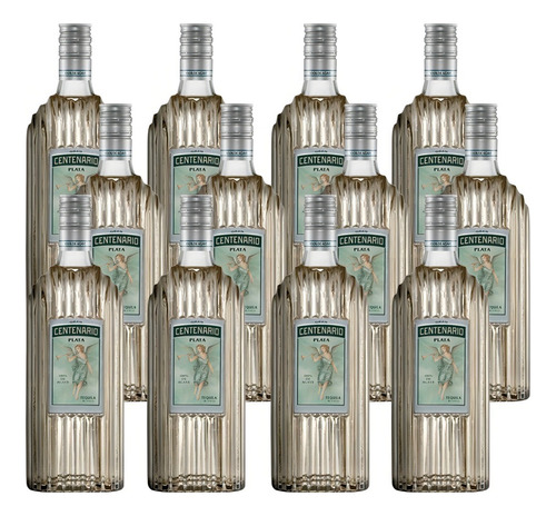 Pack 12 Botellas De Tequila Gran Centenario Plata 950ml