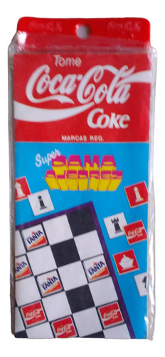 Juego De Mesa, Super Dama Ajedrez, Promocion Coca Cola 