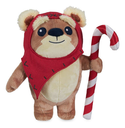 Star Wars Wicket Ewok - Peluche Navideño De 11 3/4 Pulgada.