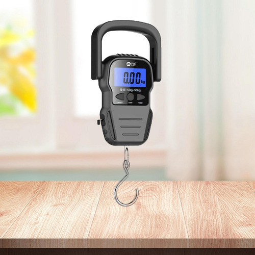 Mini Digital De Equipaje, Electrónica De Pesaje De Negro