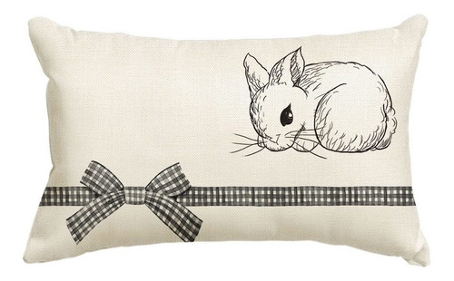 Avoin Colorlife Funda Almohada Bufalo Pascua Lazo Cuadro 12