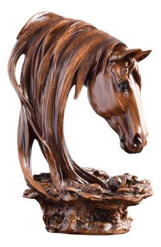 Estatua De Cabeza De Caballo, Escultura Animal Moderna Para