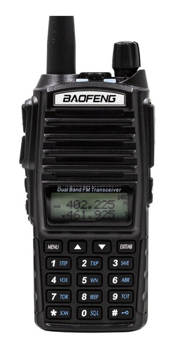 Imagem 4 de 10 de Kit C/ 10 Rádios Ht Comunicador 5w Haiz Uv82 Vhf Uhf Fm Full