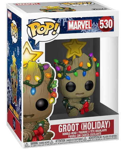 Funko Pop Groot Holiday (530) (en D3 Gamers) 