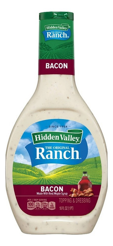 Hidden Valley Bacon Ranch 473ml | Aderezo Sin Gluten